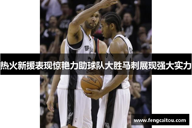 热火新援表现惊艳力助球队大胜马刺展现强大实力
